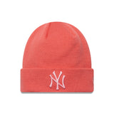 New York Yankees beanie, New Era, růžová