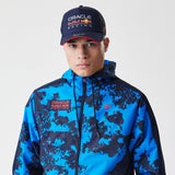 Red Bull Racing bunda, windrunner, New Era, kamufláž, modrá