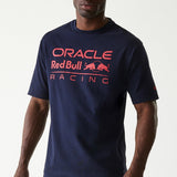 Red Bull Racing tričko oversize, New Era, tmavě modré