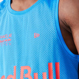 Red Bull Racing triko bez rukávů, New Era, síťovaná basketball látka, modré