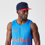 Red Bull Racing triko bez rukávů, New Era, síťovaná basketball látka, modré