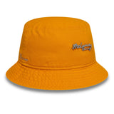 McLaren x Reiss bucket hat, zúžený střih, New Era, oranžová