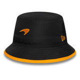 McLaren x Reiss klobouk typu bucket, sezónní, zúžený, New Era, 9FORTY, Černá