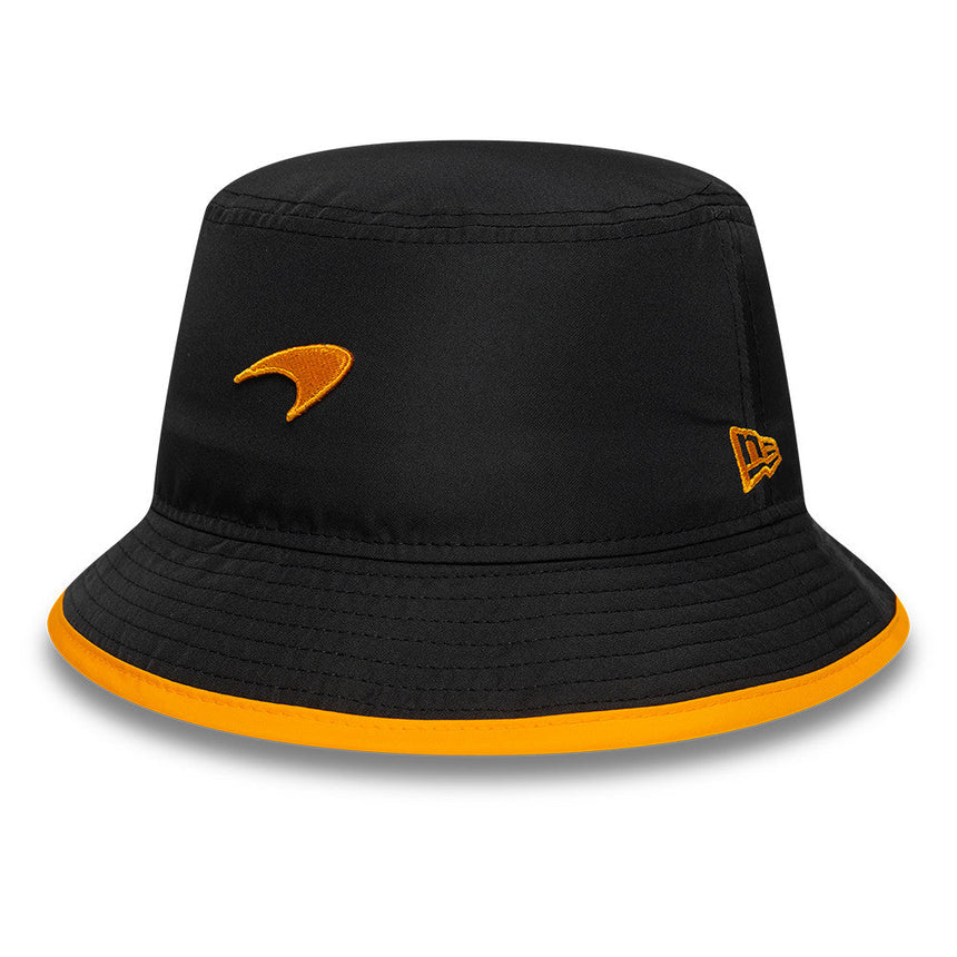 McLaren x Reiss klobouk typu bucket, sezónní, zúžený, New Era, 9FORTY, Černá