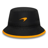McLaren x Reiss klobouk typu bucket, sezónní, zúžený, New Era, 9FORTY, Černá