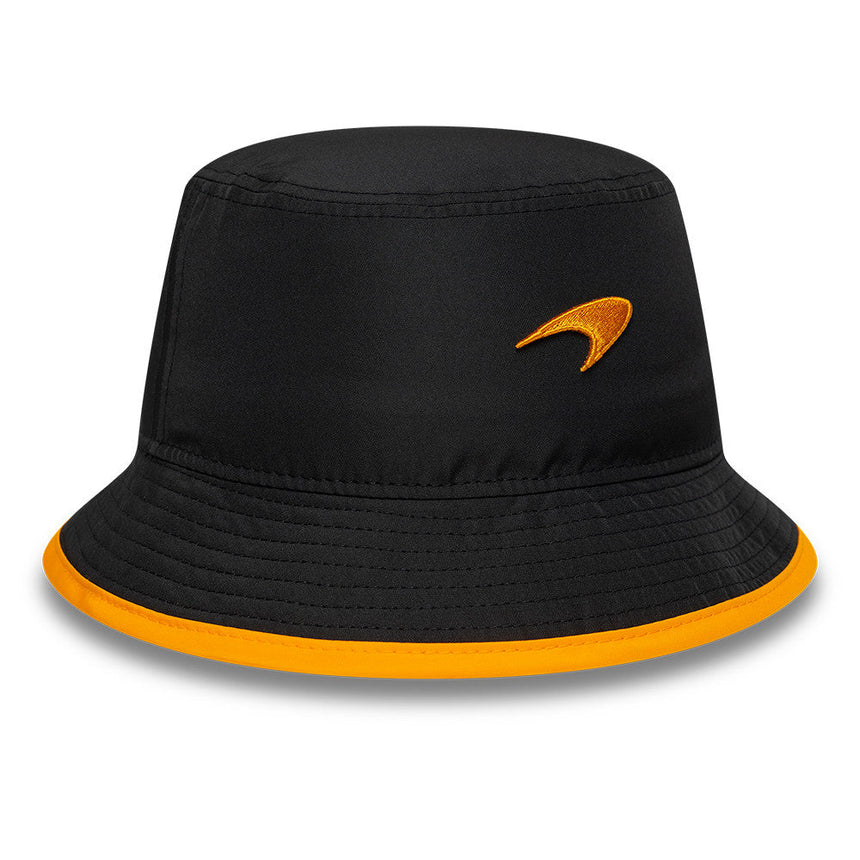 McLaren x Reiss klobouk typu bucket, sezónní, zúžený, New Era, 9FORTY, Černá