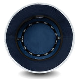 McLaren x Reiss bucket hat, sezónní, taperovaný střih, New Era, 9FORTY, modrá