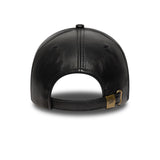 Kšiltovka New York Yankees, kožená, New Era, 9FORTY, černá