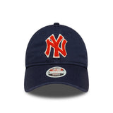 kšiltovka New York Yankees, bouclé pro ženy, New Era, 9TWENTY, bouclé, modrá