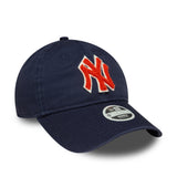 kšiltovka New York Yankees, bouclé pro ženy, New Era, 9TWENTY, bouclé, modrá