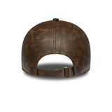 Kšiltovka New York Yankees, PU kůže, New York Yankees, 9TWENTY, hnědá, hnědá