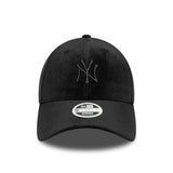 kšiltovka New York Yankees, velúr, New Era, 9FORTY, černá