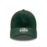 Kšiltovka New York Yankees, pro ženy, velúr, 9FORTY, New Era, zelená