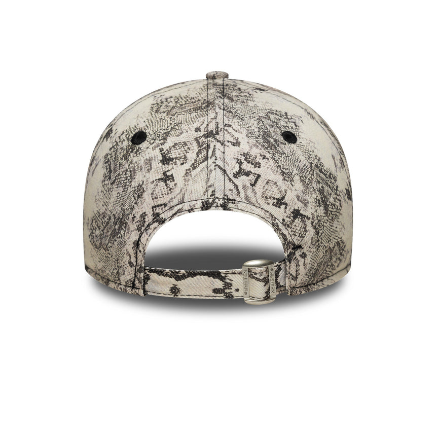 Kšiltovka New York Yankees, hadí vzor, 9FORTY, New Era, šedá