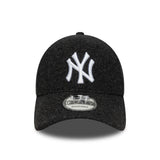 kšiltovka New York Yankees, melton, New Era, 9FORTY, černá