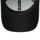 Las Vegas Raiders, dvoutónový pin, New Era, 9FORTY, boční nášivka, černo-bílá