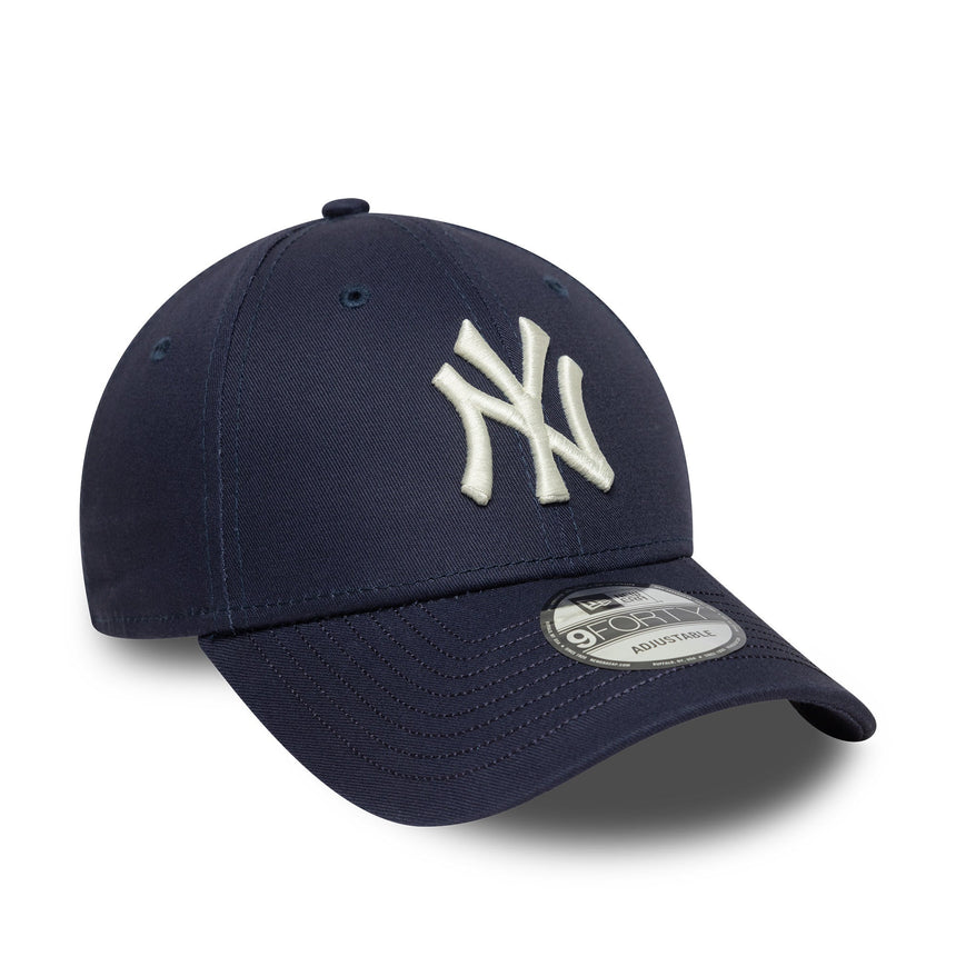 Čepice New York Yankees, nápis na kšiltu, New Era, 9FORTY, modrá,