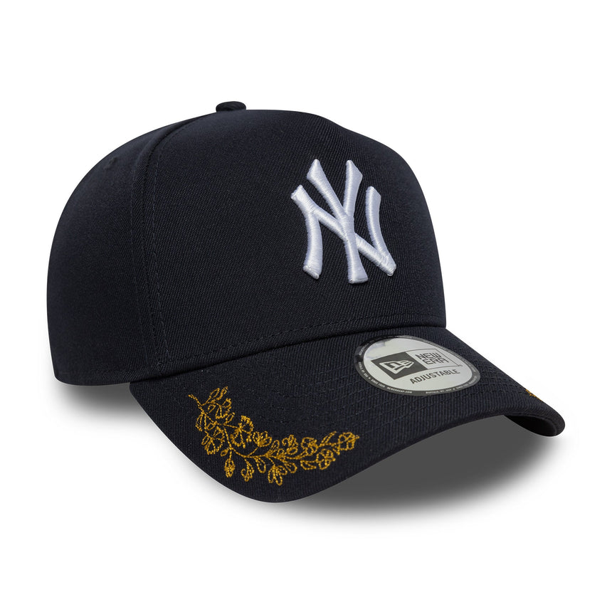 kšiltovka New York Yankees, TONAL ICON, A-frame, New Era, 9FORTY, modrá