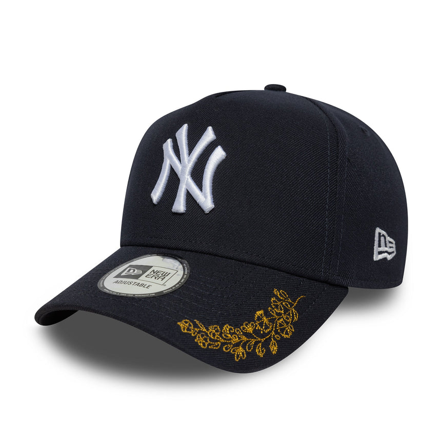 kšiltovka New York Yankees, TONAL ICON, A-frame, New Era, 9FORTY, modrá