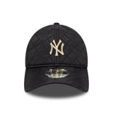 Kšiltovka New York Yankees, prošívaná, New Era, 9TWENTY, černá, šedá