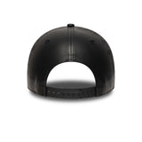 Kšiltovka Chicago Bulls, PU MC, New Era, 9FORTY, jednobarevná, černá