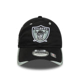 kšiltovka Las Vegas Raiders, NFL, New Era, 9TWENTY, černá