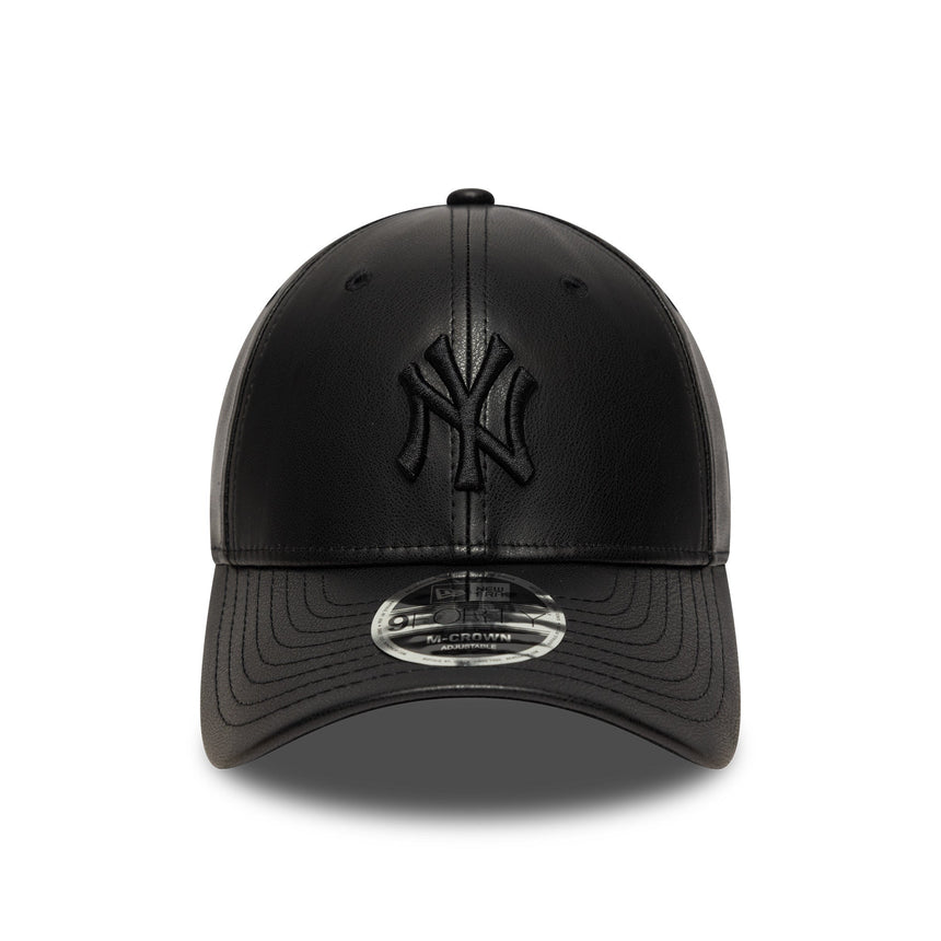Kšiltovka New York Yankees, klasický pin, New Era, 9FORTY, černá