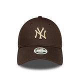 čepice New York Yankees, pro ženy, LEAGUE ESS MIDI, 9FORTY, hnědá