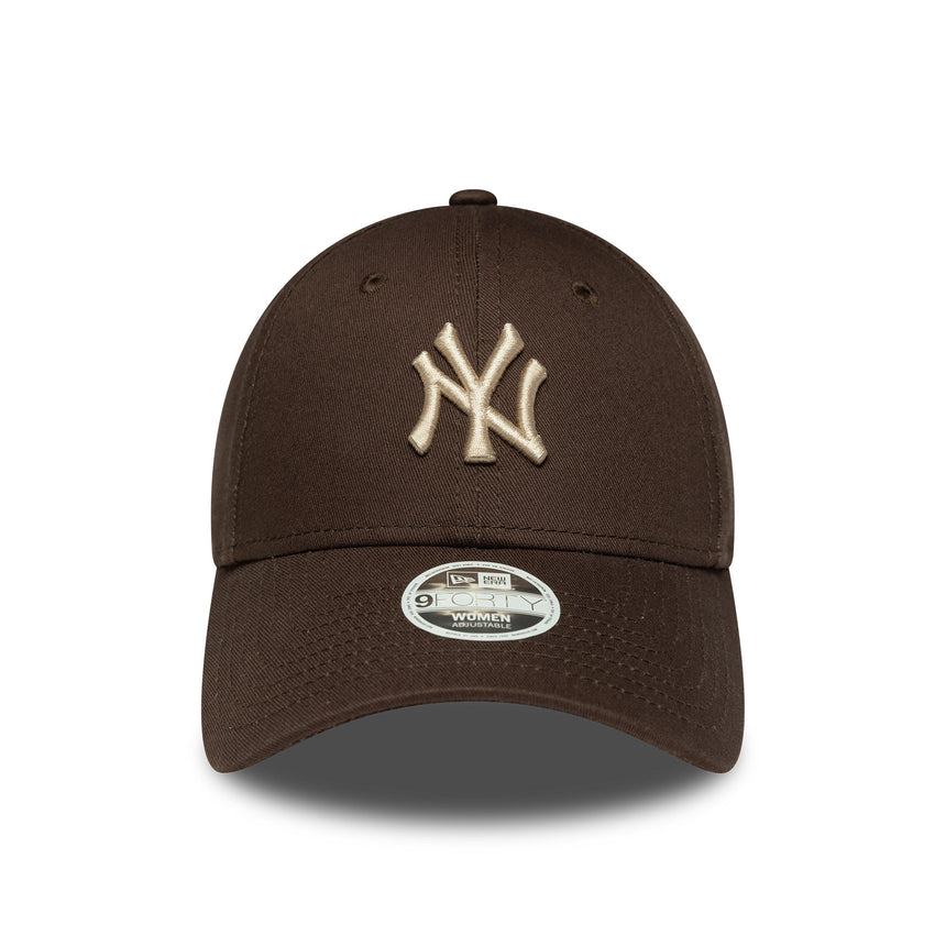 čepice New York Yankees, pro ženy, LEAGUE ESS MIDI, 9FORTY, hnědá