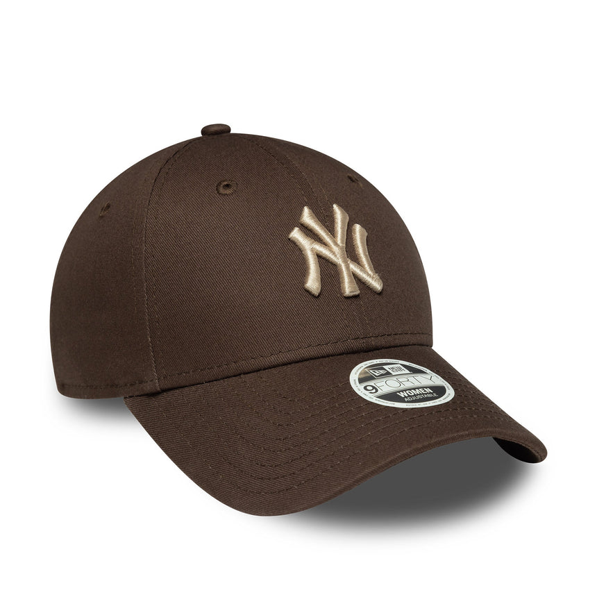 čepice New York Yankees, pro ženy, LEAGUE ESS MIDI, 9FORTY, hnědá