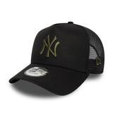 New York Yankees trucker čepice, nezbytná součást ligy, RIG, černá