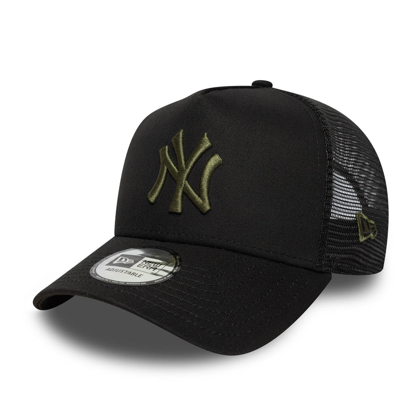 New York Yankees trucker čepice, nezbytná součást ligy, RIG, černá