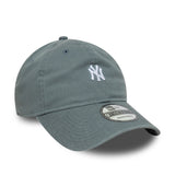 Čepice New York Yankees, s vypraným mini logem, New Era, 9TWENTY, šedá