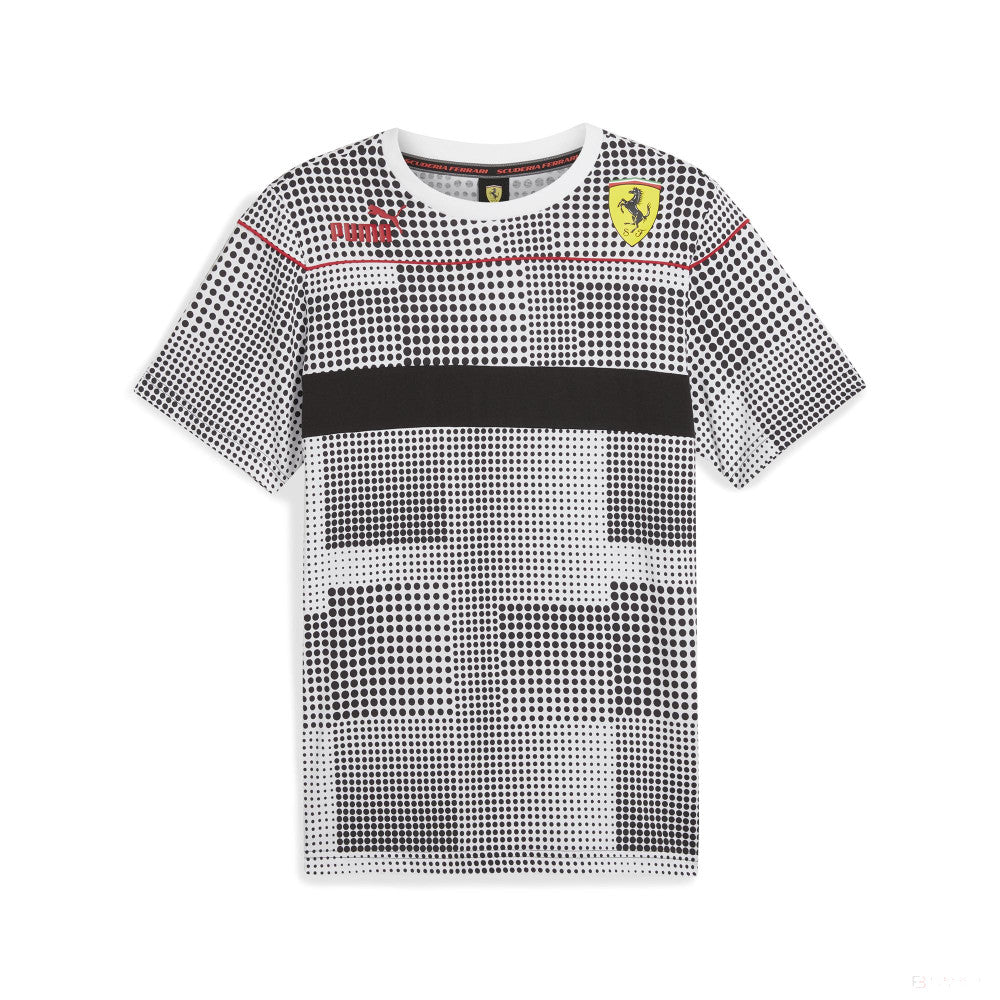 Ferrari t-shirt, Race Camo SDS AOP, black