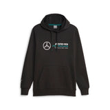 Mercedes Mikina, s kapucí, Puma, ESS, fleece, Černá