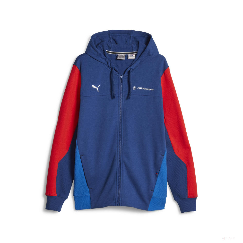 BMW MMS sweat jacket, Puma, HDD, blue - FansBRANDS®