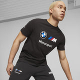 BMW MMS t-shirt, Puma, ESS, logo, black