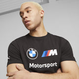 BMW MMS t-shirt, Puma, ESS, logo, black