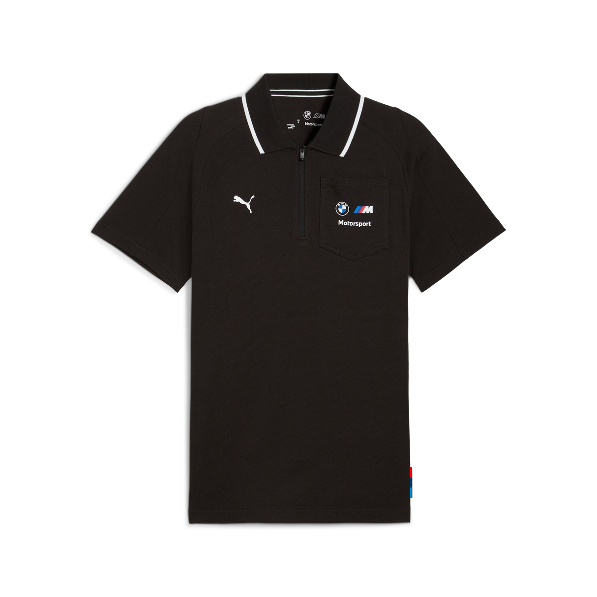 BMW Zipová Polokošile, Puma, MMS, černá 🔥