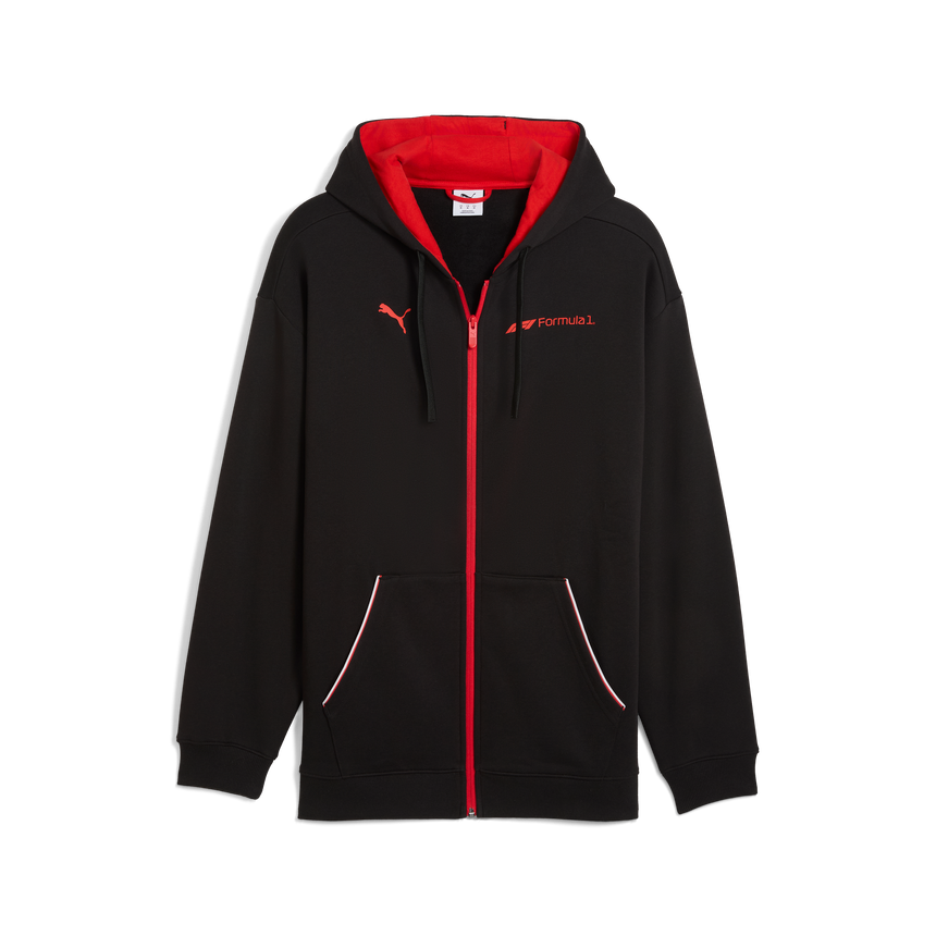 F1 mikina, Puma, Essetial+, na zip, černá 🔥