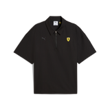 Ferrari polokošile s límečkem, Puma, prémiová, černá 🔥