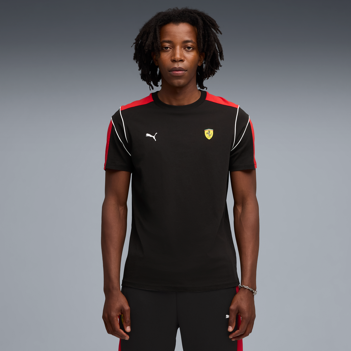 Ferrari tričko, Puma, MT7, černé 🔥
