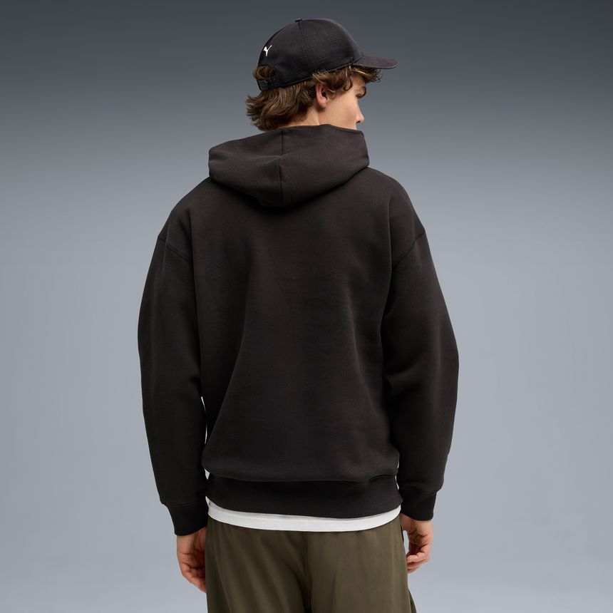 Ferrari mikina s kapucí, Puma, sportovní oblečení, s logem štítu, černá 🔥