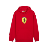 Ferrari mikina s kapucí, Puma, sportovní oblečení, s logem štítu, červená 🔥