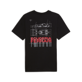 Tričko s motivem Ferrari, Puma, černé 🔥