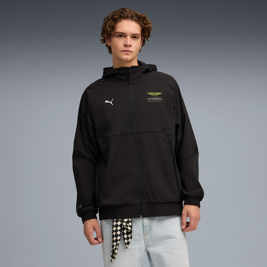 Aston Martin Kabát, Puma, Lifestyle, PUMATECH, černá 🔥