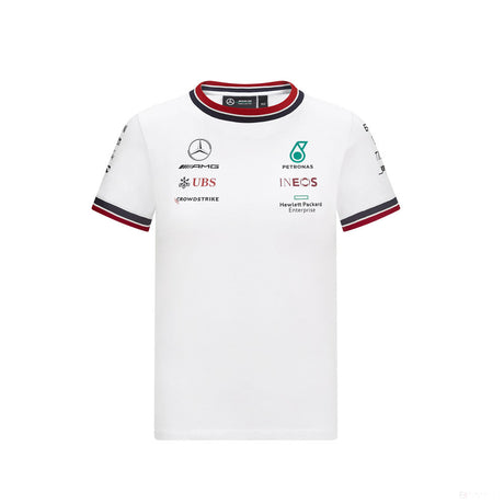 Dětské tričko Mercedes, Team, bílé, 2021 - FansBRANDS®