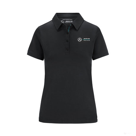 Mercedes Dámské Polo, Classic, Černá, 2022 - FansBRANDS®