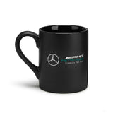Mercedes Hrnek, Logo Team, 300 ml, Černá, 2022