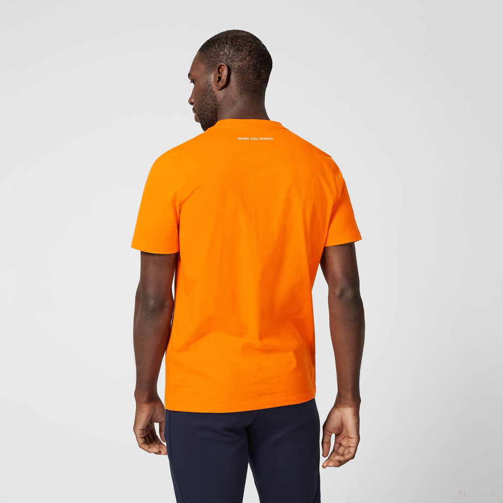 Tričko Red Bull, velké logo, oranžová, 2021